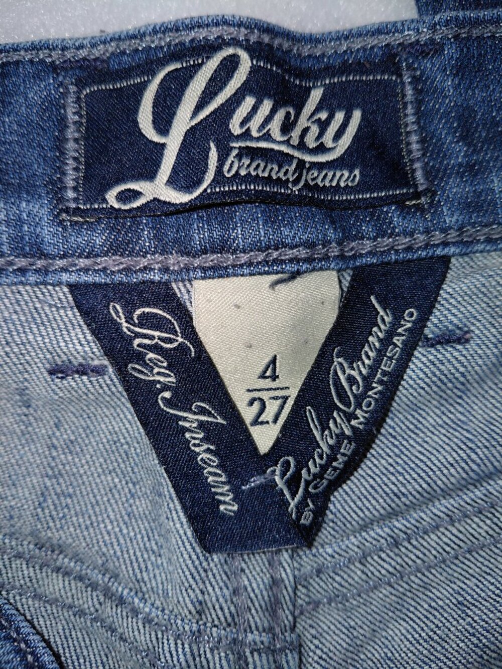 Lucky Brand Neopolitan Easy Rider Women's Jeans Size 4/27 - Picture 9 of 9